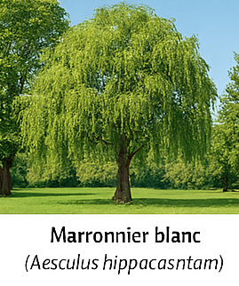 Marronnier blanc